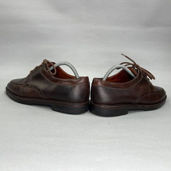 Cole Haan Country Oxfords Men\'s Size 9 Brown Leather Split Toe Derby Dress Shoes